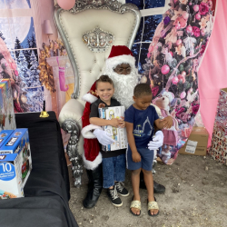 Santa's Pajama Block Party