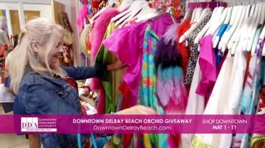 Downtown Delray Beach Orchid Giveaway | Downtown Delray Beach